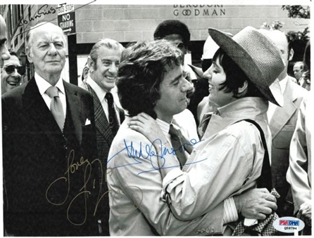 Arthur 1981 Photo Signed by Cast: Dudley Moore, Liza Minnelli and John Gielgud 